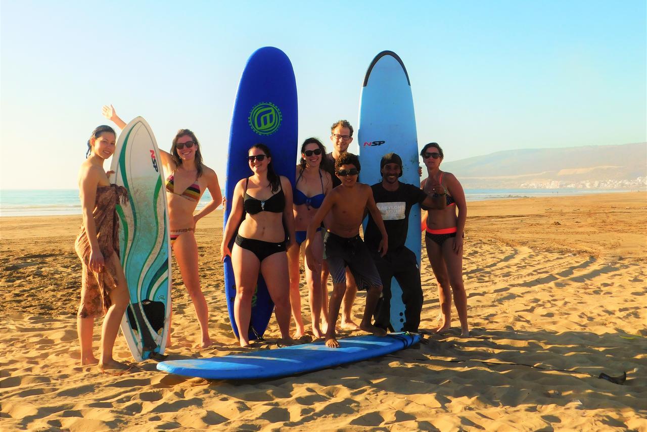 Surf & Yoga Paradise Morocco Vandrehjem Tamraght Ou Fella Eksteriør billede
